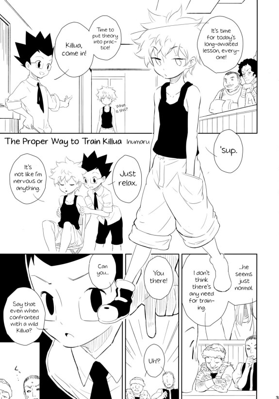  (C84) [Shounen Byoukan (Various)]  Killua ga Fukou de Kyou mo Meshi ga Umai | Killua's Misfortune Makes Food Delish Again Today  (Hunter x Hunter) [English] {Chin²} [Incomplete]