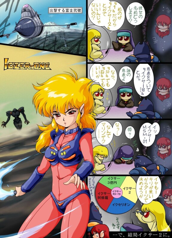  [Yaki Lemon]  F*ght! I*zer One: Ambition of the Cthulhu  (Fight! Iczer One)