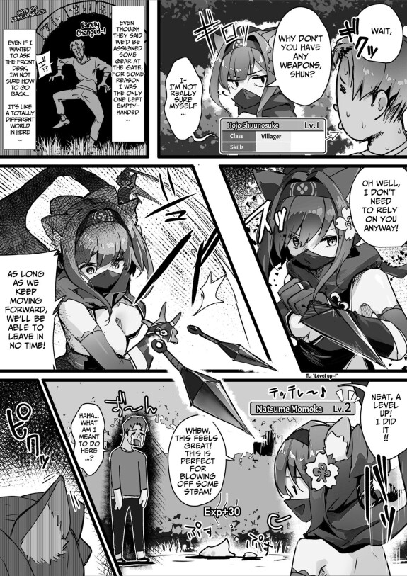  [Ochichio (osisio)] Hyakudaku no Tou -Ichi- Kunoichi vs Slime Hen | Tower of a Hundred Imourities Part One: A Kunoichi's battle against Slimes [English] [Kusanu]