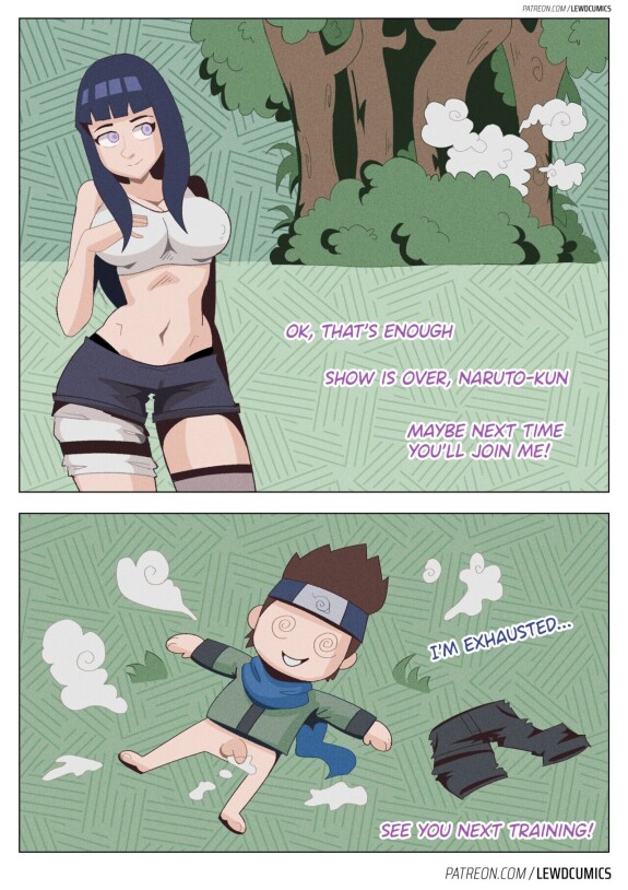  [LewdCumics]  Hitana's training session  (Naruto) [English]