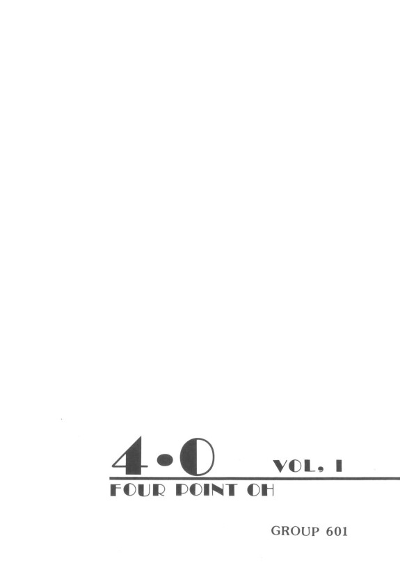  [Group 601 (Various)]  4.0 FOUR POINT OH VOL, 1