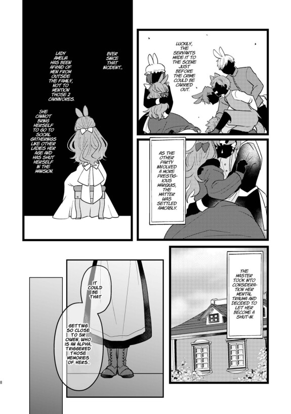  [Uwoichiba (Sabakan)] Usagi Reijou to Ookami Reisoku (Kouhen) | Omega Rabbit and Alpha Wolf (Second Part) [English] [星ニール] [Digital]