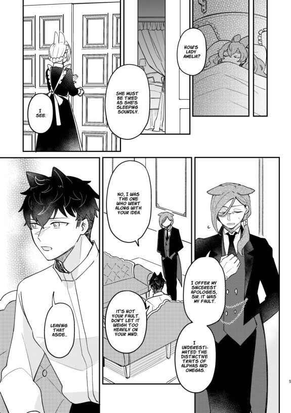  [Uwoichiba (Sabakan)] Usagi Reijou to Ookami Reisoku (Kouhen) | Omega Rabbit and Alpha Wolf (Second Part) [English] [星ニール] [Digital]