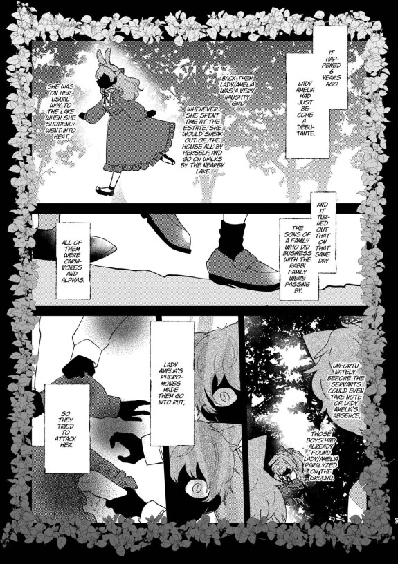  [Uwoichiba (Sabakan)] Usagi Reijou to Ookami Reisoku (Kouhen) | Omega Rabbit and Alpha Wolf (Second Part) [English] [星ニール] [Digital]