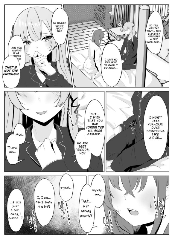  [Kuroshiba Suko]  Nonke datta Kanojo ga Futanari Shinyuu ni NTR made | My Girlfriend and Her Best Friend Who NTR'd Me  [English] [aoru12]