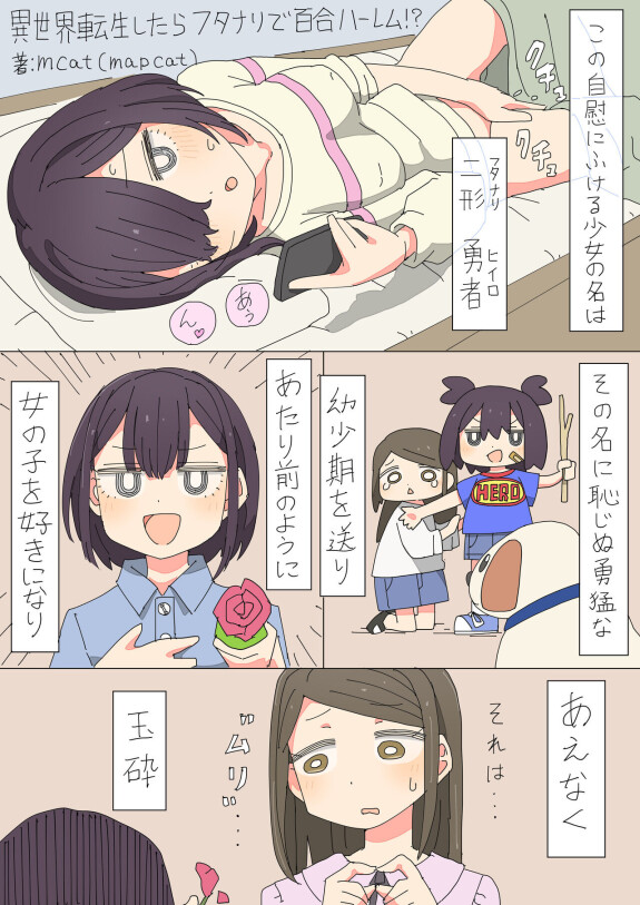 [mcat]イセカイテンセイ設楽ふたなりで百合ハーレム！?  [進行中]