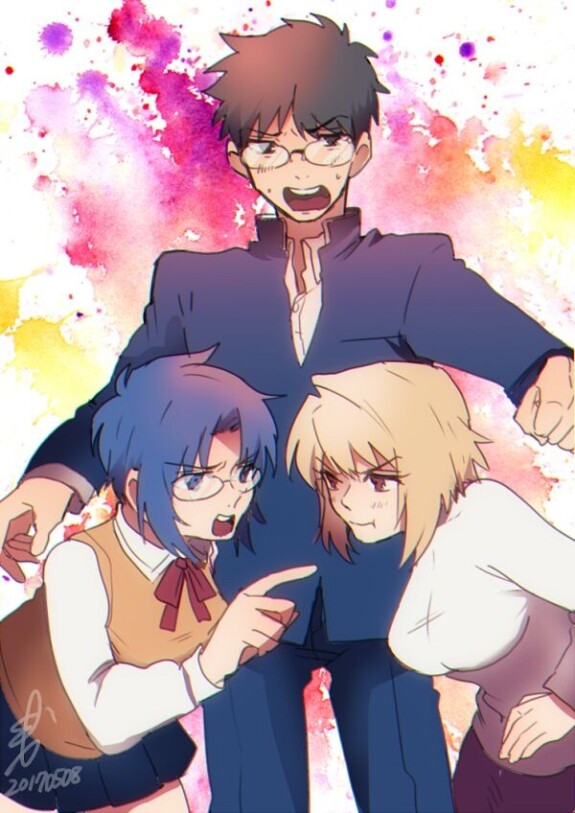  [Angel]  Shiki x Arcueid and Ciel