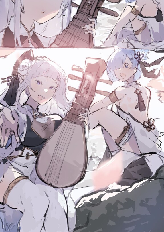 Subaru X Emilia i Rem