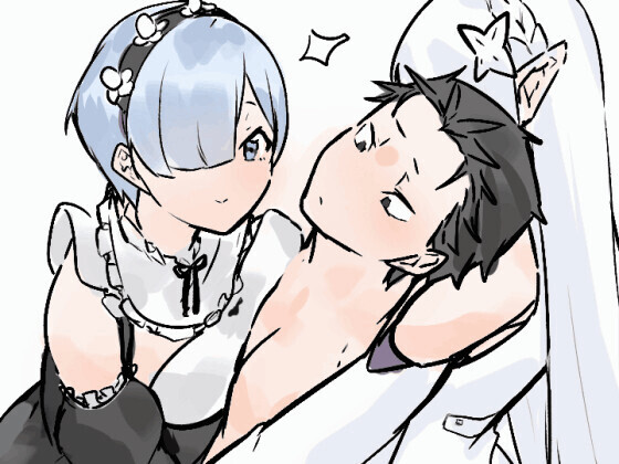 Subaru X Emilia i Rem