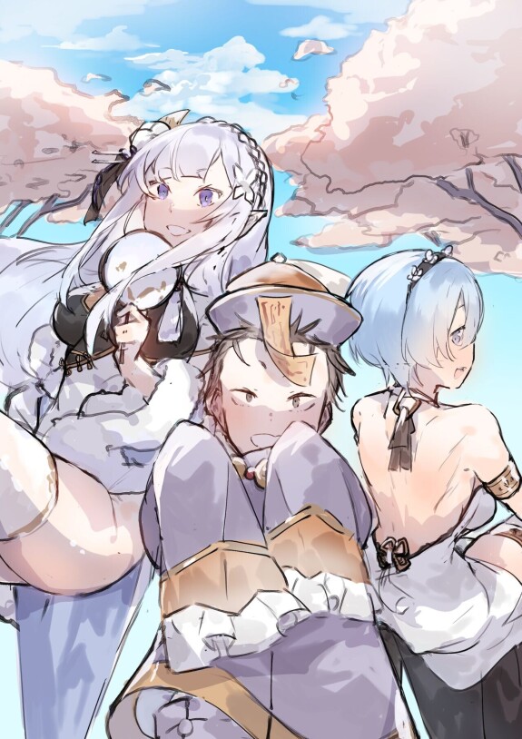 Subaru X Emilia i Rem