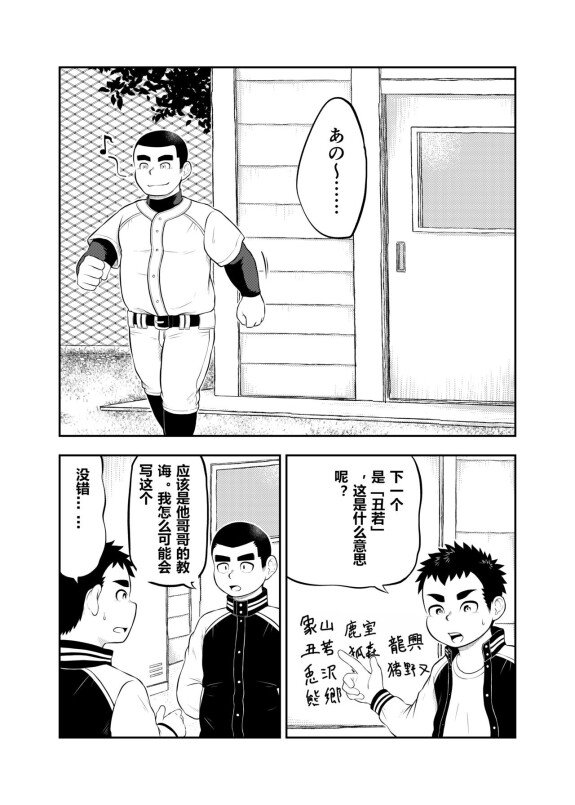 [Marufuku Satoshi] Yakyuubu Manager Yuujin Ch. 9 [Chiński]