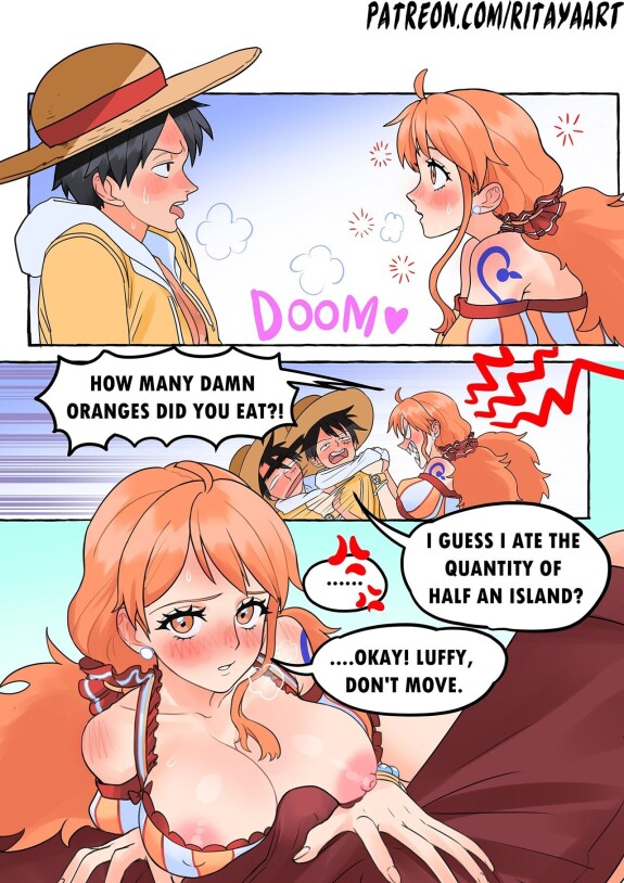  [Rita Ya]  The Shipwrecked Deserted Island Incident  (One Piece)