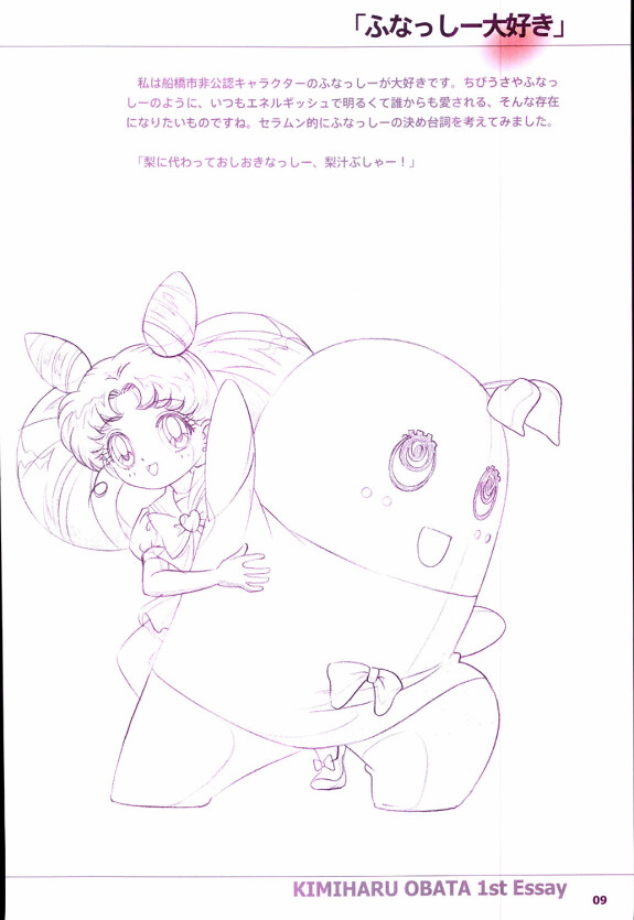  [Kimiharu Obata]  20th Anniversary Essay & Artbook  (Sailor Moon)