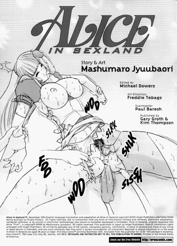  [Jyubaori Masyumaro]  Alice IN SEXLAND ch.1-15 complete  [English]