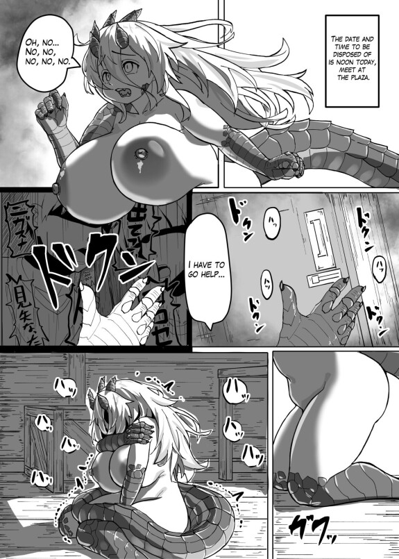  [Saikutsu Kichi (Kagarimachi Konatsu)]  Because That Night Was The Happiest They've Ever Been - Persecuted Dragon Girl and an Assassin at His Limit Forget Human Speech and Have Beastly Sex [English] [Digital]