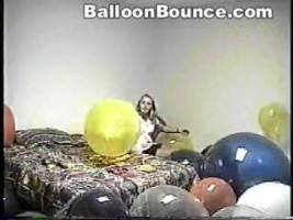 Seksowny balon Fetysz z kobietami i ich ogromne balony