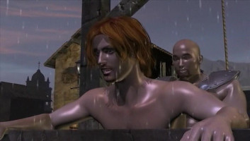 porno homosexual en 3d , movimiento anal hardcore en la época medieval