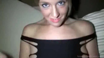 Horny couple in newbie POV action