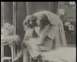 Old-usual Retro porn scene with a skillful ballerina