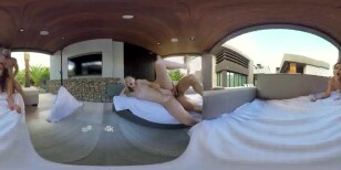 Outstanding 360 porn motion in HD with Lucy Doll and Lily Radar