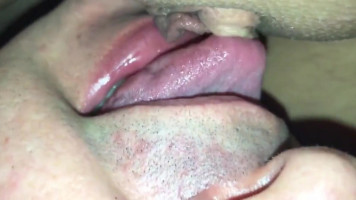 delicious cum licking pussy