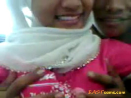 Hijab Pinky banged by BF