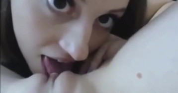 Cute Girl Eating A MILF's Pussy