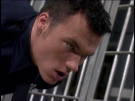 Sexy policemen cocksuckers are playing oral intercourse withinside the jail