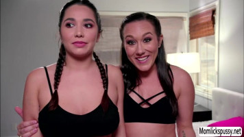 Karlee Grey fucked via way of means of her stepmom earlier than getting allowed to go