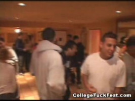 Truly amazing College Fuck Fest celebration with the lustful teens