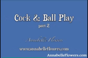 Dirty-minded milf Annabelle Flowers is slowly licking a boner