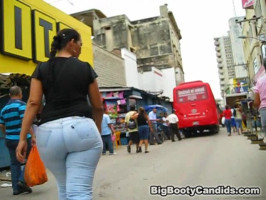 The sexiest spherical bums of an all-herbal massive booty babe
