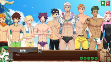 Game: Friends Camp, Episode 11 - Swimming instructions with Namumi (Russian voice acting)