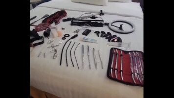 Unpacked all my kinky toys in a Dallas inn room