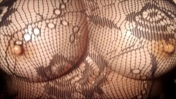 Danieladeepdildo - H Cup Tits - Tits Only #03 - Black Body Stocking