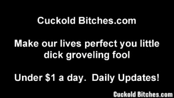 Humiliating you my cuckold