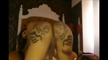 Ebony Tranny With A Tatted Ass Twerks And Chills ( Sheandamp;#039;s A 10 )
