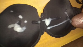 Cum on sisterandamp;#039;s bra (first time)