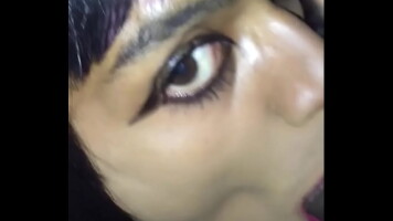 Alissa Iio Indian Tgirl Sucking dick