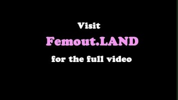 Masturbating trap ebony jerking off perfectly