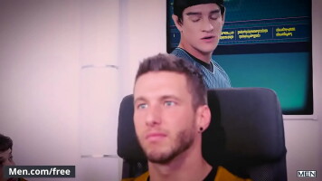 (Jordan Boss, Micah Brandt) - Star Trek A Gay Xxx Parody Part 2 - Super Gay Hero - Trailer preview - Men.com