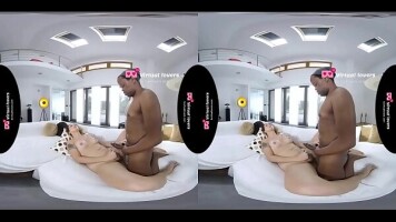 TSVirtuallovers VR - Shemale Interracial Blast