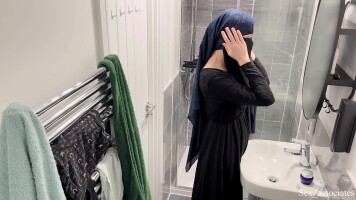 OMG! I didnandamp;#039;t know arab girls do that. I caught a Muslim arab girl in hijab masturbating in the shower.