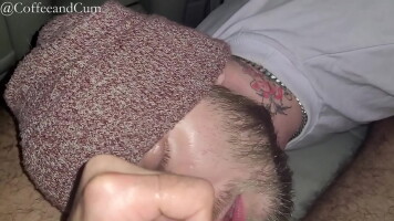 CoffeeandCum Backseat Facial Teaser