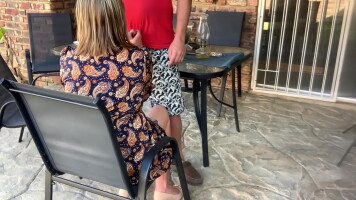 Fucking my neighbours cheating wife outdoors