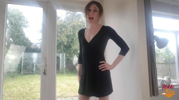 Transsexuelle maigre en Robe-JOI + CEI