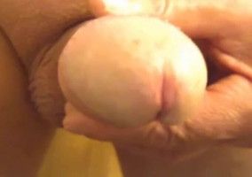 Grandpa Age sixty seven Smooth Furious Wanking Uncut Cock