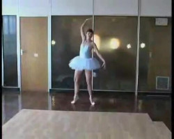 Lección de ballet