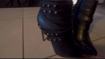 Mistress Boots with High Heels (POV) - Mistress Kym