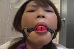 Gagged Japanese babe appears very first-rate in brown nylons